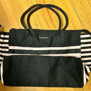 Victoria's Secret Black and White Tote